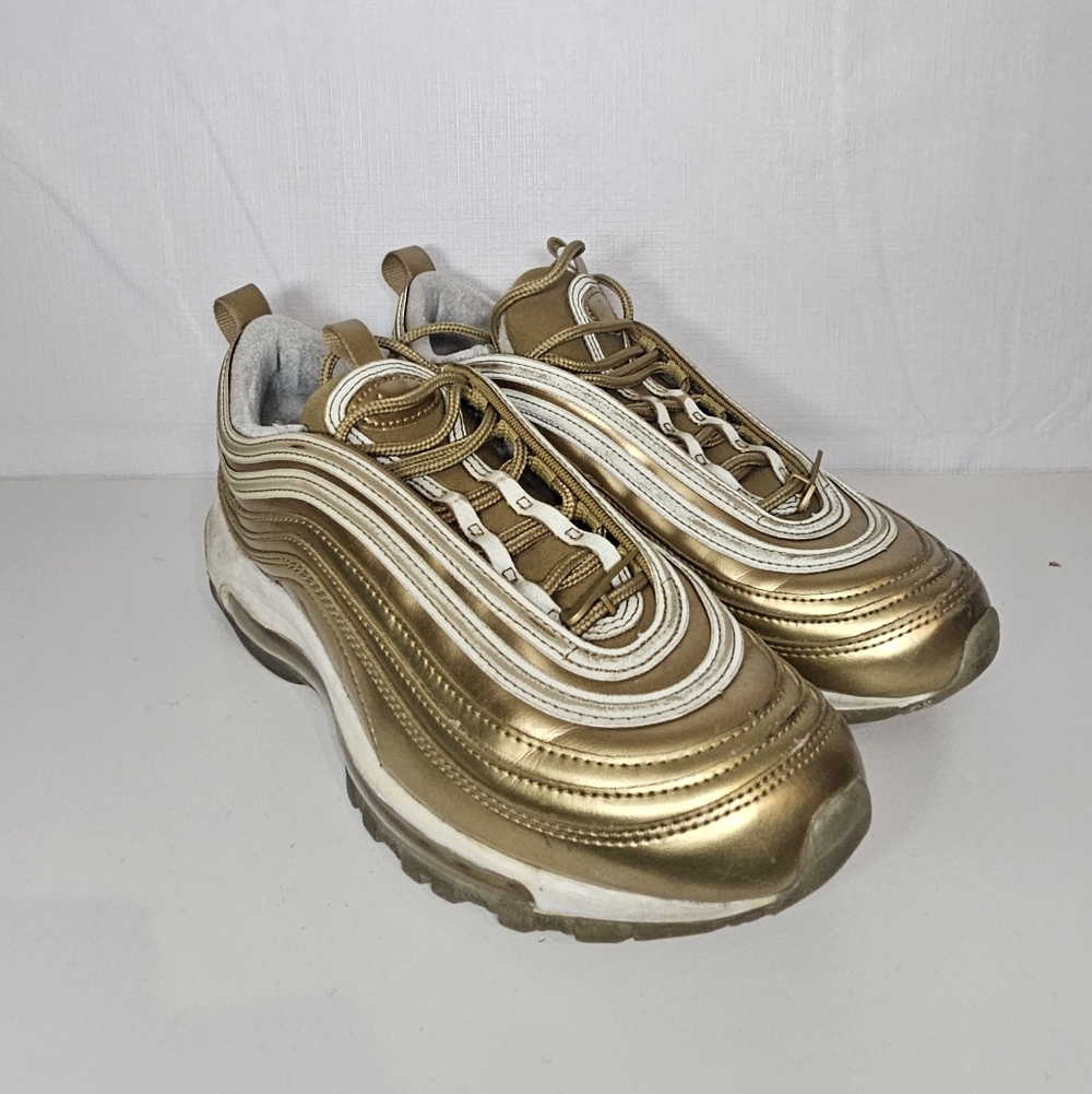 Nike Gold Sneakers 6.5
